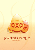 Oeufs d&eacute;cor&eacute;s pour une f&ecirc;te chaleureuse